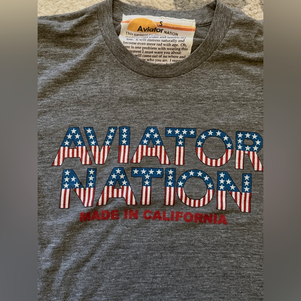 🇺🇸 Aviator Nation July 4th Boyfriend Tee - Picture 3 of 7